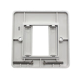 UK Type Keystone Jack Wall Faceplate
