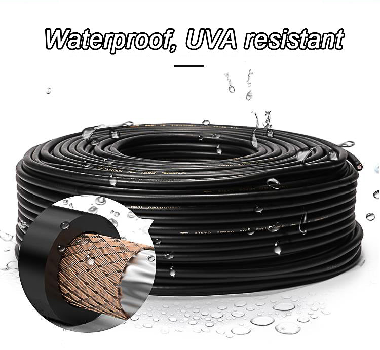 CATV CCTV Bare Copper Coaxial Cable