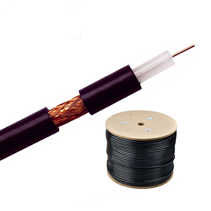 CATV CCTV Bare Copper Coaxial Cable