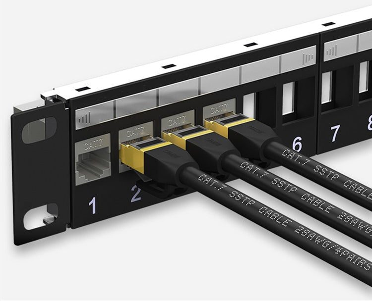 Shielded RJ45 Cat7 Modular Keystone Jack