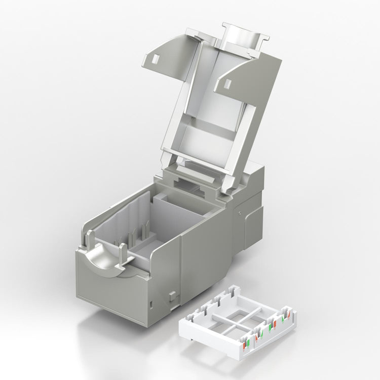Shielded RJ45 Cat7 Modular Keystone Jack