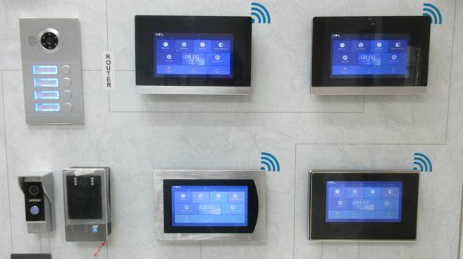 Wifi Video Intercom with 7 inch Screen