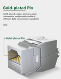 Shielded RJ45 Cat6 Modular Keystone Jack