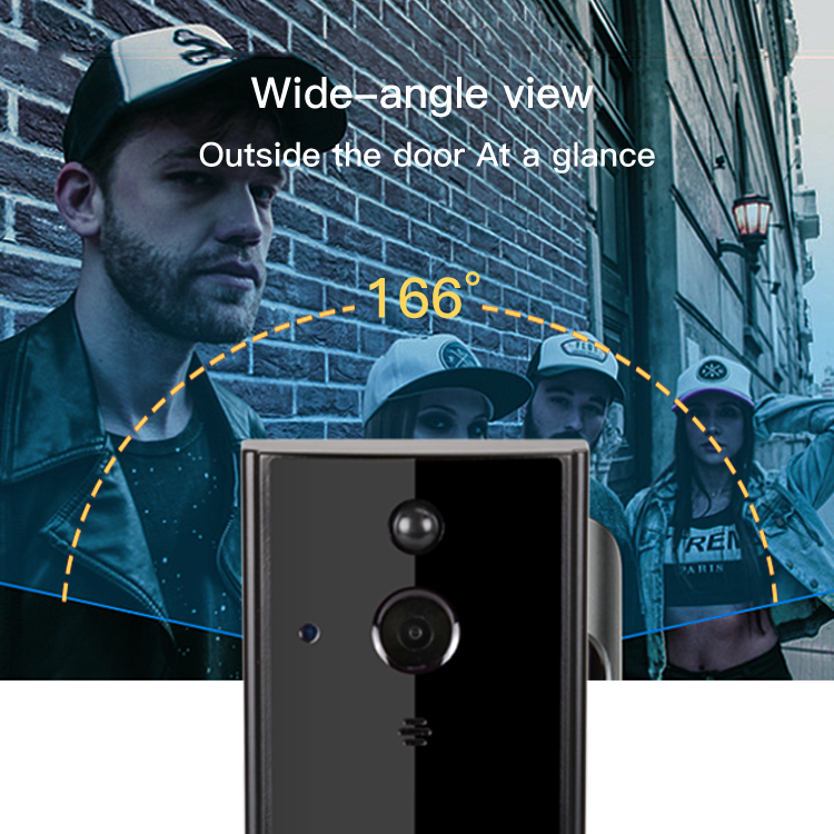 Wireless Video Doorbell with Motion Sensor