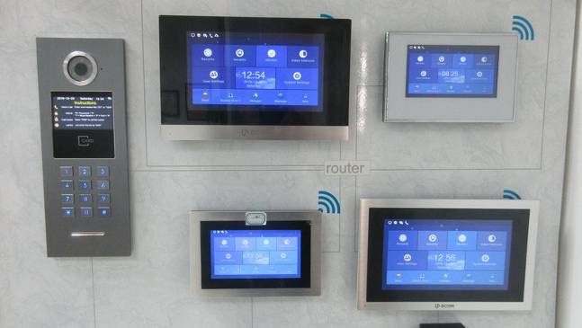 Wifi Video Intercom with 7 inch Screen