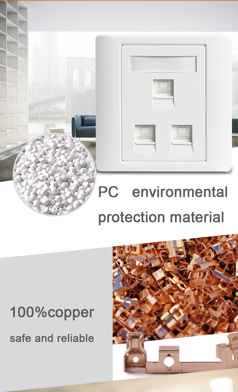 Keystone Jack Wall Faceplate