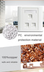 Keystone Jack Wall Faceplate
