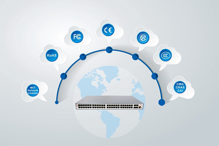Ethernet Network Switch PoE L3 Managed
