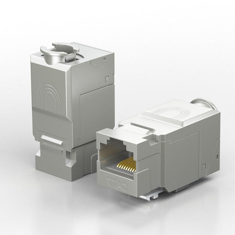 Shielded RJ45 Cat7 Modular Keystone Jack