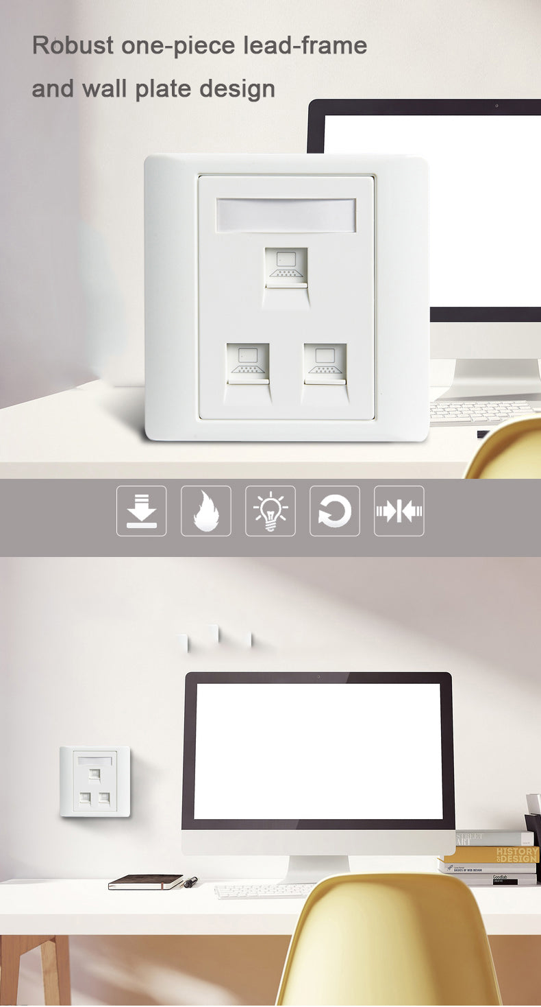 Keystone Jack Wall Faceplate