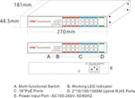 Ethernet Network Switch PoE L2 Unmanaged