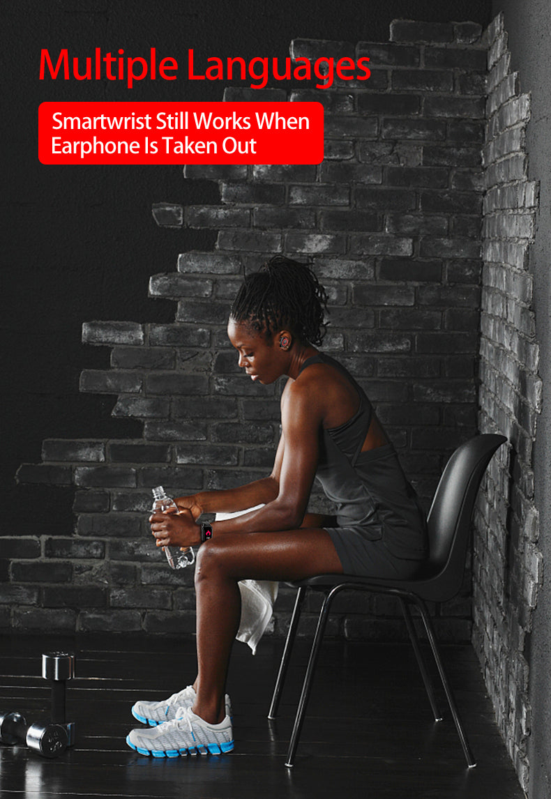 Smartwatch Bluetooth Earphone Sports Edition