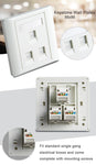 Keystone Jack Wall Faceplate
