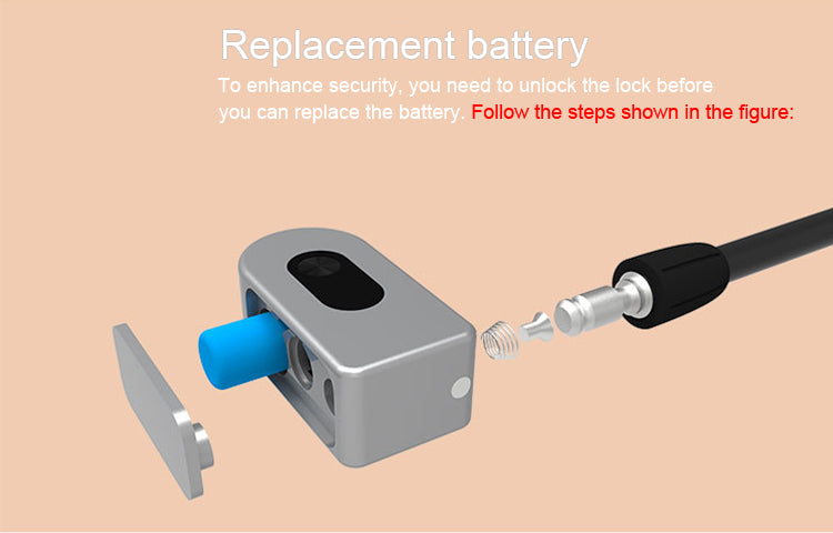 Intelligent Keyless Bluetooth GPS Chain Lock