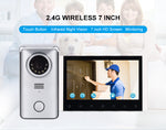 RFID Wireless Video Intercom with 7 inch Screen
