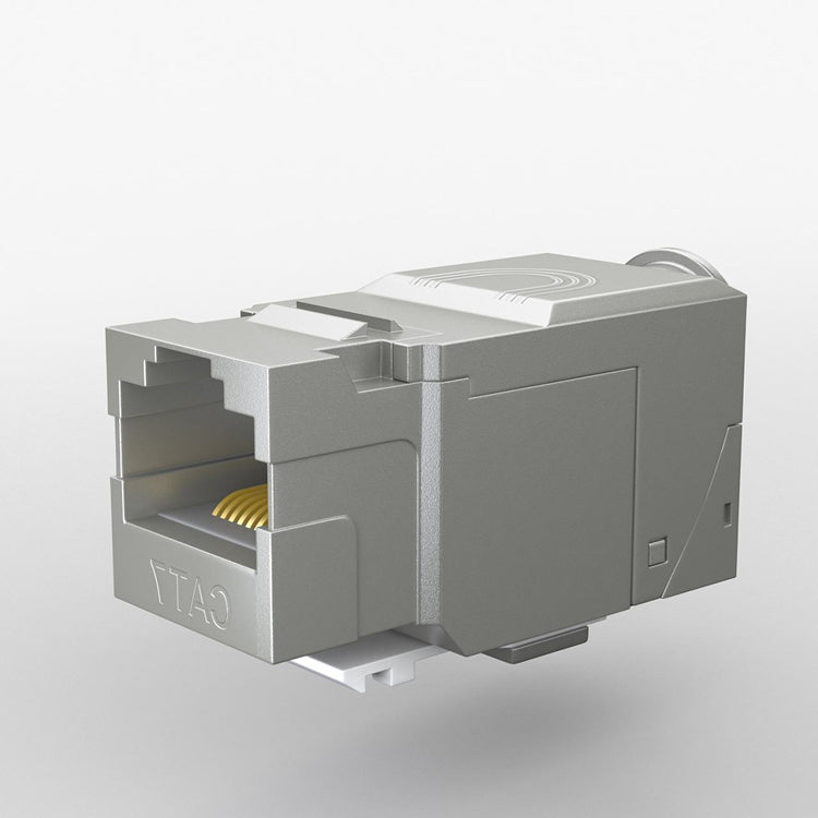 Shielded RJ45 Cat7 Modular Keystone Jack