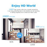 2MP 1080P Full HD Day/Night Wireless Camera 4CH 12 inch LCD NVR Kit H.265 Weatherproof