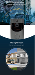 Wireless Video Doorbell with Motion Sensor and Chime