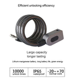 Intelligent Keyless Bluetooth GPS Chain Lock