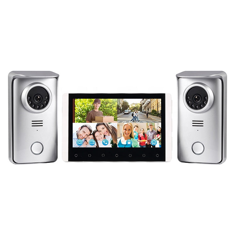 RFID Wireless Video Intercom with 7 inch Screen