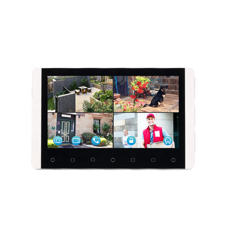 RFID Wireless Video Intercom with 7 inch Screen