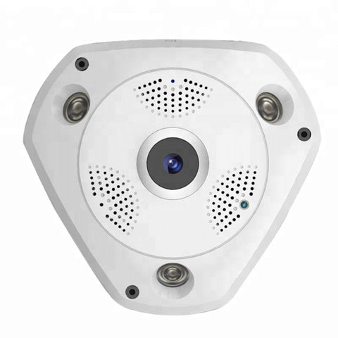 PTZ Fisheye Full HD Panoramic Wireless 360 Degree Day/Night Indoor Camera