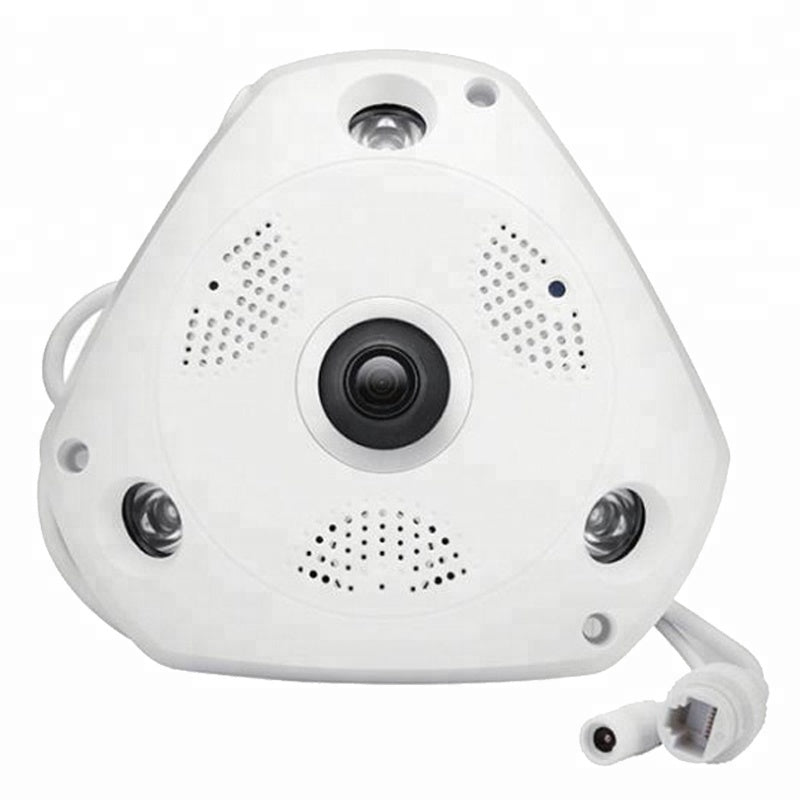 PTZ Fisheye Full HD Panoramic Wireless 360 Degree Day/Night Indoor Camera