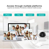 PTZ 1080P 2MP Full HD Wireless 360 Degree Day/Night Indoor Camera