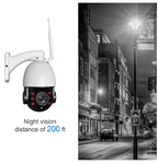 PTZ 1080P 2MP 4X Full HD Wireless Dome Camera Outdoor
