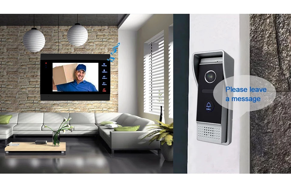 Wifi Video Intercom with 7 inch Screen