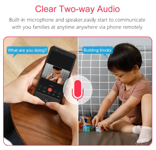 PTZ 1080P 2MP Full HD Wireless 360 Degree Day/Night Indoor Camera