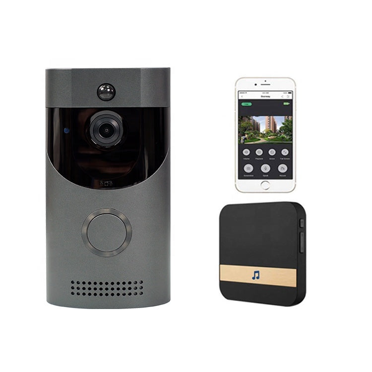 Wireless Video Doorbell with Motion Sensor and Chime