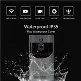 Wireless Video Doorbell with Motion Sensor and Chime