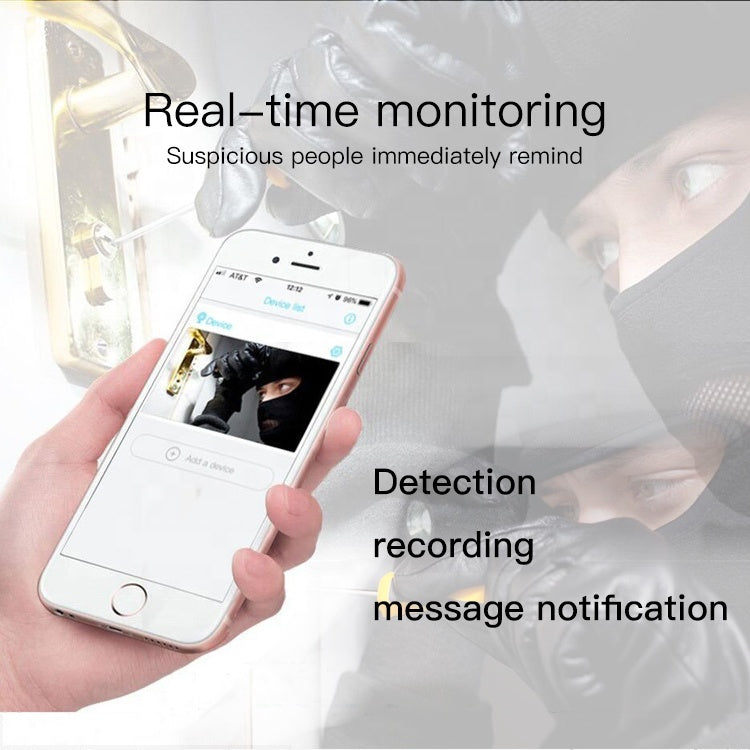 Wireless Video Doorbell with Motion Sensor and Chime