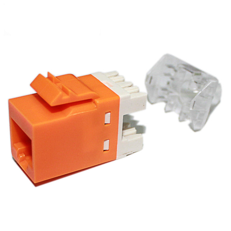 Toolless RJ45 Cat6 Modular Keystone Jack